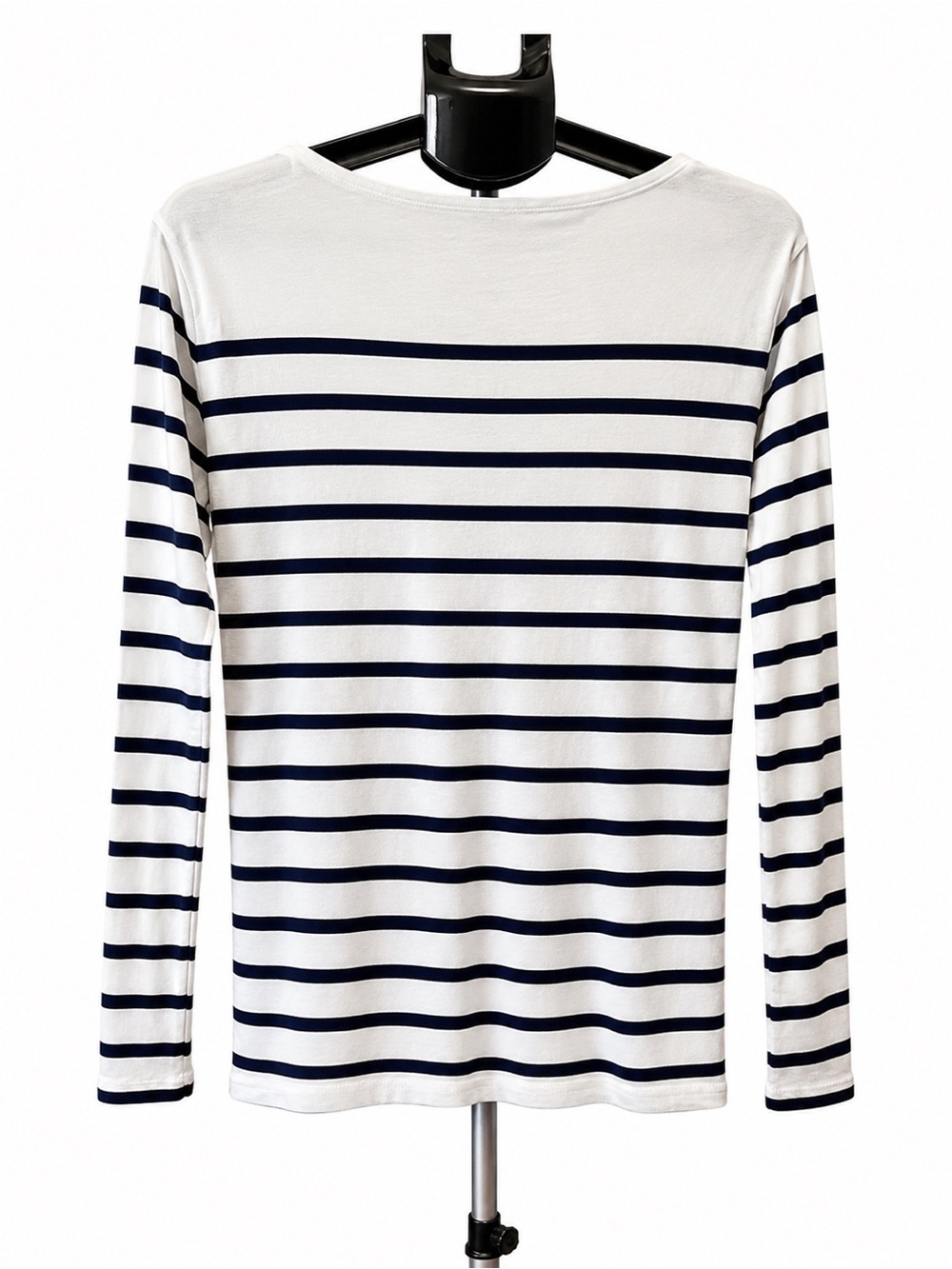 GAP BLUE AND WHITE STRIPED LONG SLEEVE TOP